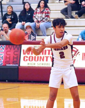 That would be a no-look pass from junior Christian Figueroa.