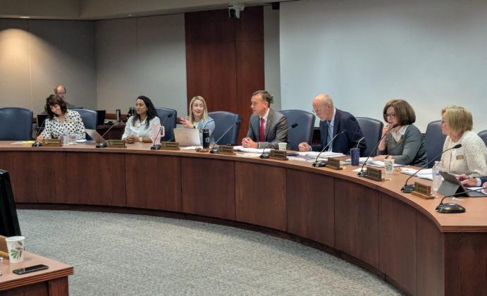 The Kansas Board of Regents is scheduled to vote in June on tuition proposals for the 2026-2027 academic year at public universities in the state’s higher education system. While Emporia State University wants to hold tuition flat, requested increases range from a low of 3.5% at Pittsburg State University to a high of 6% at Fort Hays State University. (Photo by Tim Carpenter/Kansas Reflector)