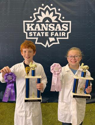 Local 4-H Members Earn Top Honors at Kansas State Fair