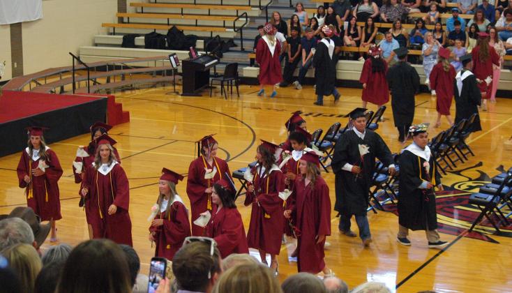 The Seniors break for “A Thank You to Those Who Make A Difference”
