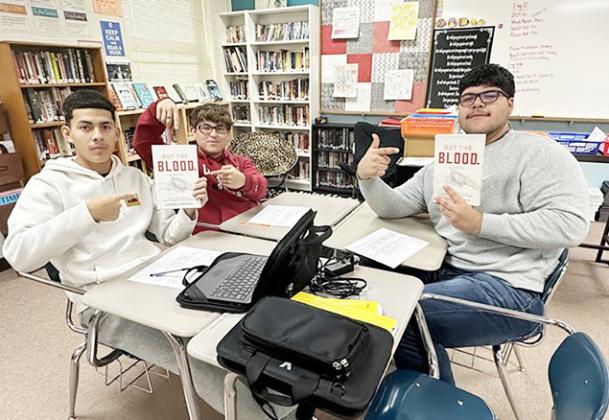 WCJSHS English Department Says 'Thank you' to Wichita County Community Foundation