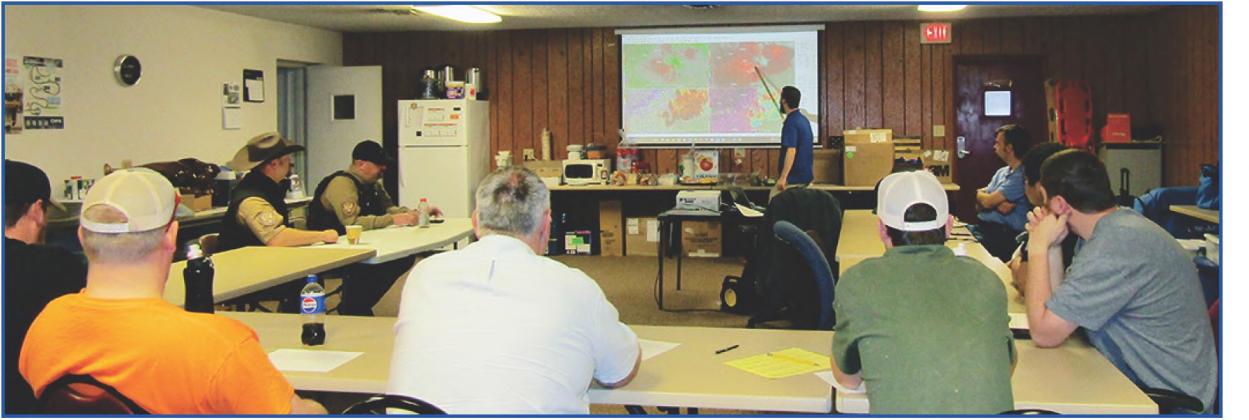 Goodland National Weather Service Conducts Storm Spotter Training in Leoti