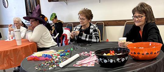 Senior Center Holds Table or Treat