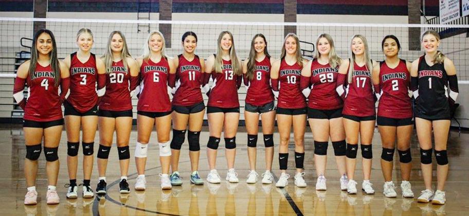 Lady Indians Volleyball Season Ends at Regionals