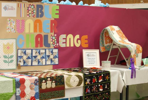 Entries in the Prairie Flower Quilts Table Runner Challenge.