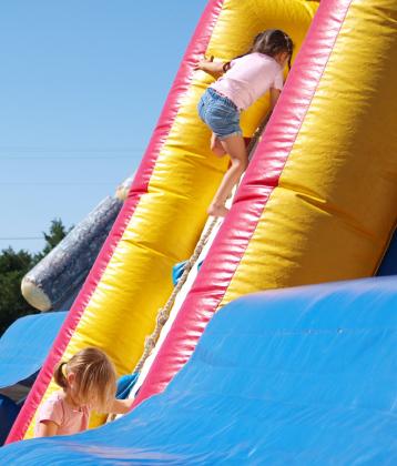 To climb or to slide down. Or both?