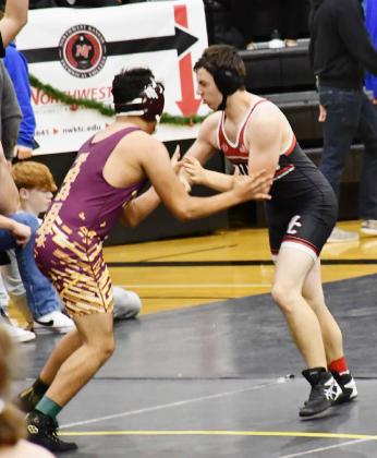 Indians Grapple in Goodland