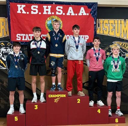 Action &amp; Podium Shots from the KSHSAA State Wrestling Tournament