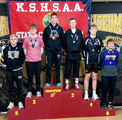 Action &amp; Podium Shots from the KSHSAA State Wrestling Tournament