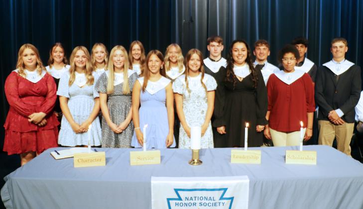 National Honor Society Inducts New Members