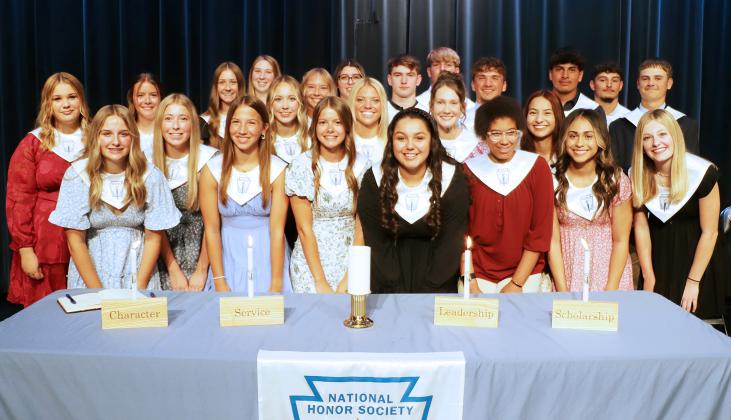National Honor Society Inducts New Members