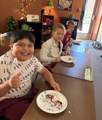2nd Grade - Erin Prochnow's Class - Christopher Rodriguez, Harlow Horton, Bowman McKinney Photo by Misty Gardner.