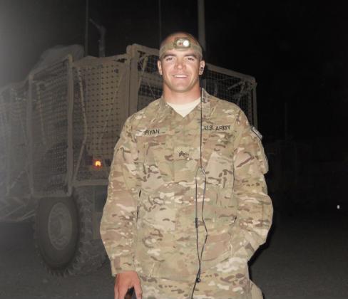 Above: SGT Daniel Ryan, shown preparing for night operations, enjoyed Army life and was known for tireless leadership and support of other soldiers. (Provided)