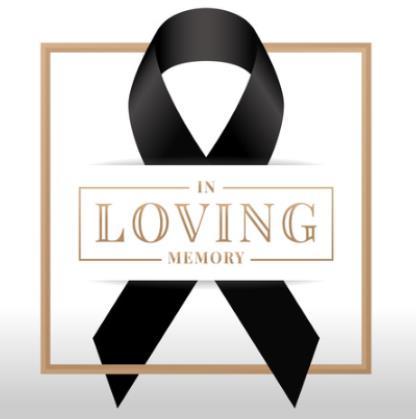 In Memoriam...