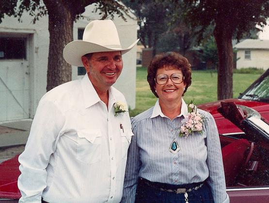 Dean and Lorna Wiegers as WC Parade Grand Marshals, 1989. photo provided