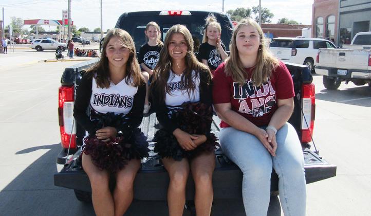 2025 Fall Homecoming Queen candidates: Jentri Porter, Evy Thurman, Laney Biel.