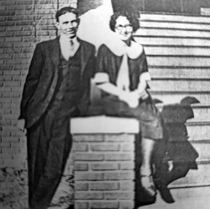 Above: Reverend and Mrs. Lyle Brock