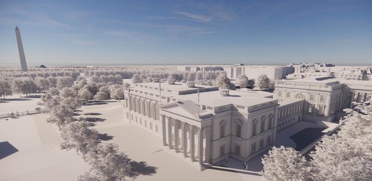 That new ballroom? It won't 'interfere with the current building'