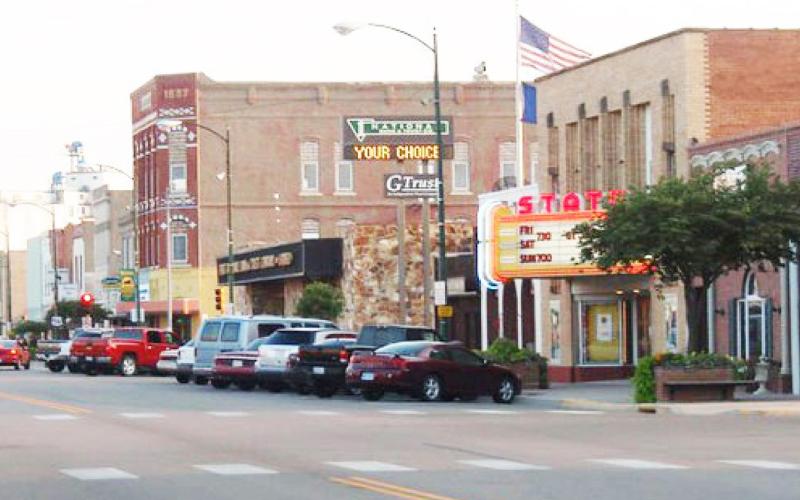 Downtown Larned KSRE File Photo