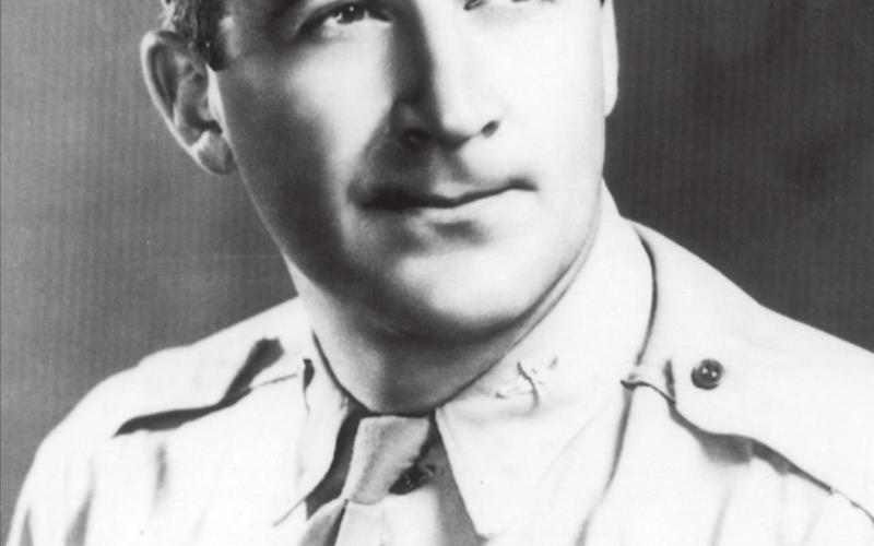 H. Bryant Holmes during his time in the U. S. Army Air Forces. Photo courtesy Karen Walk, Museum of the Great Plains