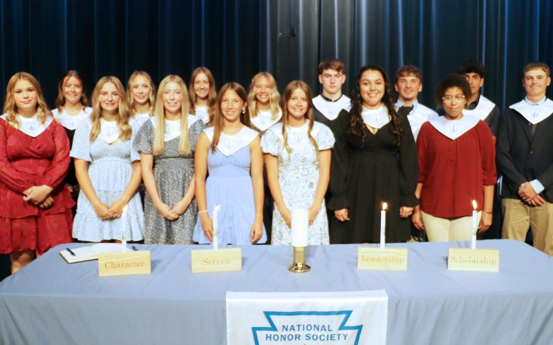 National Honor Society Inducts New Members | Wichita County Native Sun
