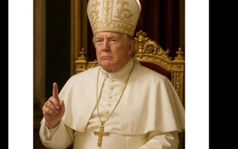 Blasphemy or Trump being Trump?