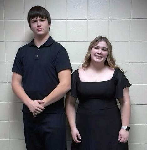 Honor Band: Chadryn Smades, Tuba; Laney Biel, Euphonium Photos courtesy Tori Koehn