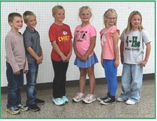 Potential new members of the Lydia Jayhawkers 4-H Club All photos provided by Lora Imler