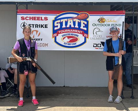 Ames and Baker Compete at High School State Trap Shoot