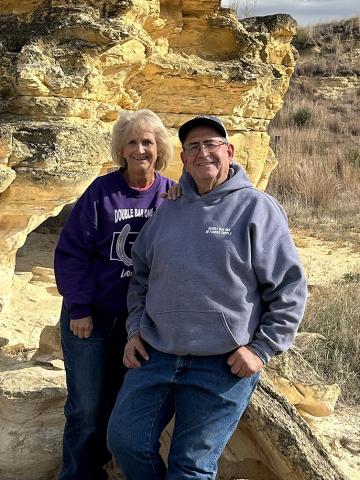 Cathy and Russ Wiegers, 2026. Supplied