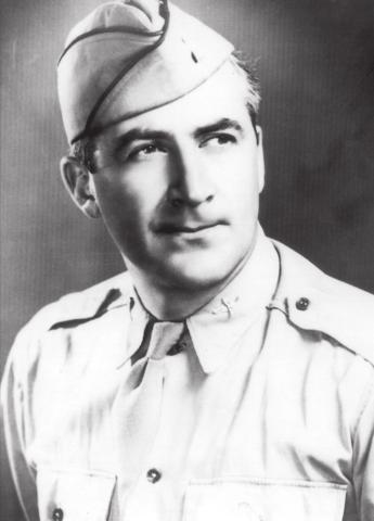 H. Bryant Holmes during his time in the U. S. Army Air Forces. Photo courtesy Karen Walk, Museum of the Great Plains
