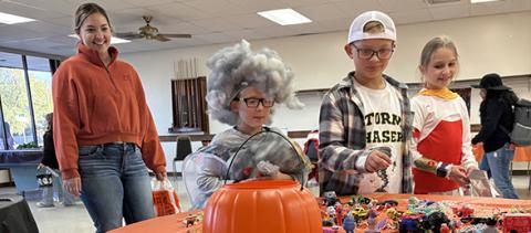 Senior Center Holds Table or Treat