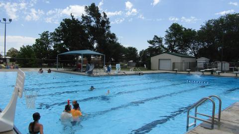 The Swimming Pool is Open for the Season