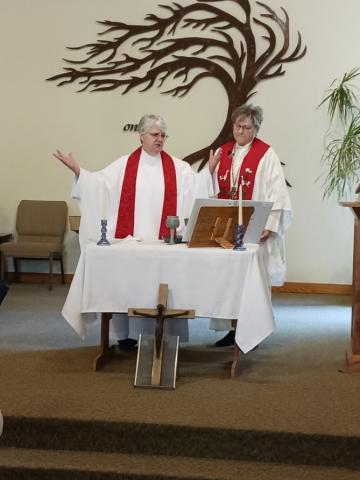 Tina Thompson was ordained as Kansas’ first Roman Catholic Woman Priest on Nov. 1, 2025, at a Unity Church in Lawrence. (Submitted)