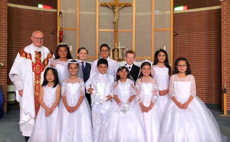 Local Youth Receive First Communion