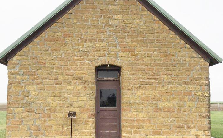 The Old Stone Church was constructed of beautiful blond limestone in 1904.