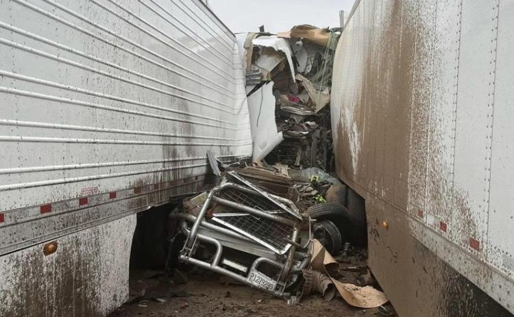 Friday Dust Storm Causes Multi-Vehicle Pileup on I-70, Other Crashes