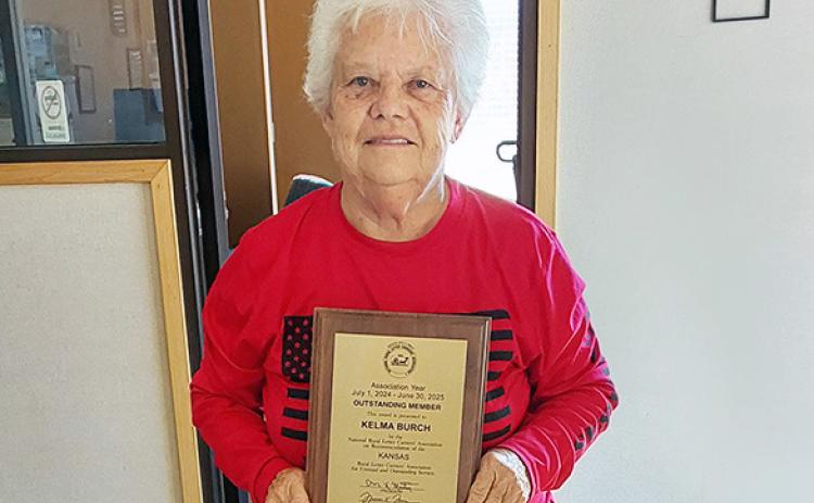 Burch Named National Rural Letter Carriers Kansas Outstanding Member of the Year