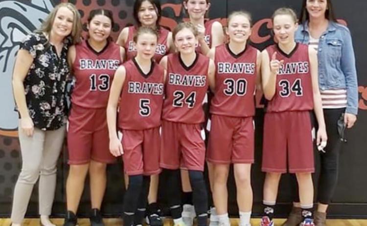 Lady Braves A & B Teams 2020-21 HPL Champions