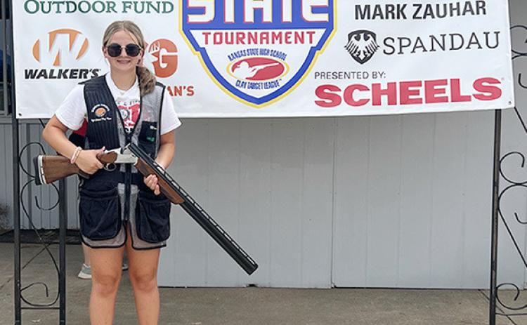 June 19 Baker Competes at State Trap Shoot
