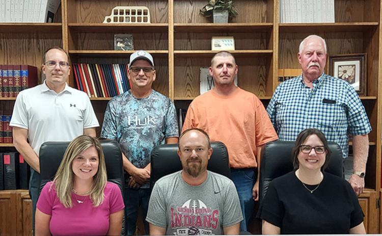 Front row (L-R): Eryka Smith, President; Matt Price; Maegan Berry Back row: Jim Myers; Bruce Loy; Adam Marcotte; Farrin Watt, Vice President Photo courtesy Tammy Mason