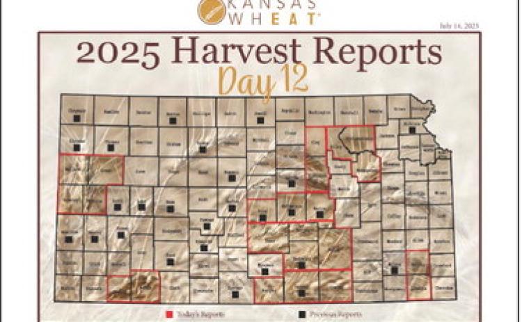 Day 12, Final 2025 Kansas Wheat Harvest Report