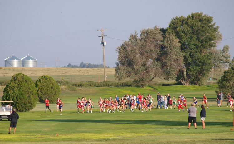 WCJSHS Hosts Wichita County Invitational Cross Country Meet