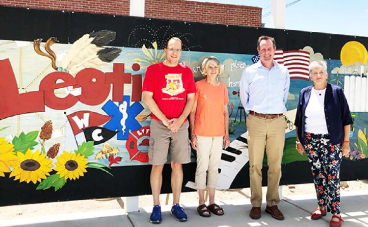 Pictured left to right: Jim Myers, Chairman WC Republican Committee; Ann Wiles, Precinct 2 Republican Committeewoman; Tracey Mann, Republican Candidate for Kansas 1st District US House of Representatives; Dorene Reimer, Vice Chairwoman WC Republican Committee.