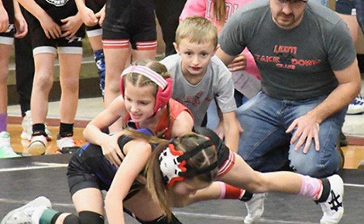 Leoti Takedown Club Wrestlers Place Well at Home Meet