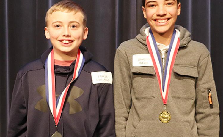 24 Students Participate in Wichita Co. Spelling Bee