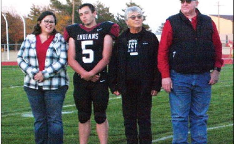 Senior Night for Football and Cheerleading