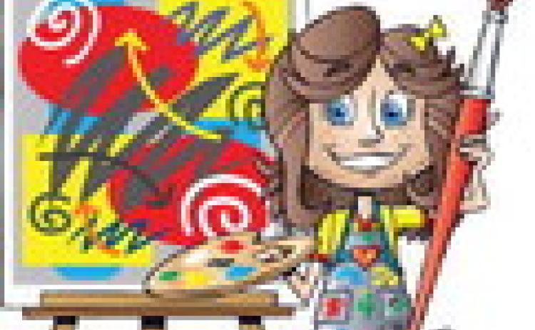 Kids’ Art Class to Display Finished Paintings in Leoti
