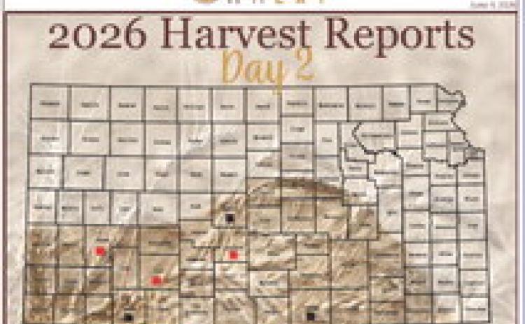 Day 2, Kansas Wheat Harvest Report