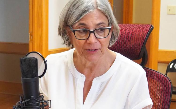 Senate President Susan Wagle said Republicans could redraw self-serving legislative and congressional districts as long as they have a two-thirds majority in the Statehouse to override a veto by Gov. Laura Kelly. (Sherman Smith/Kansas Reflector)